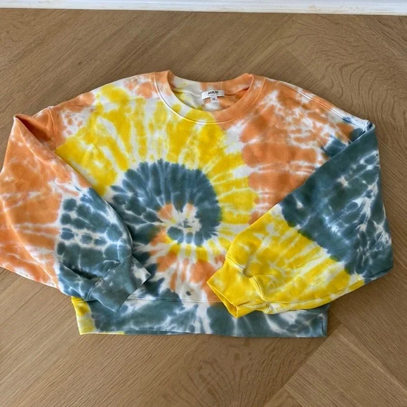 Agolde tie dye sweatshirt sale